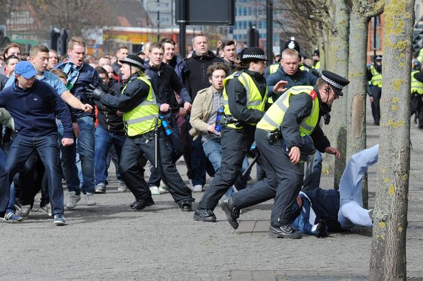 newcastle riot